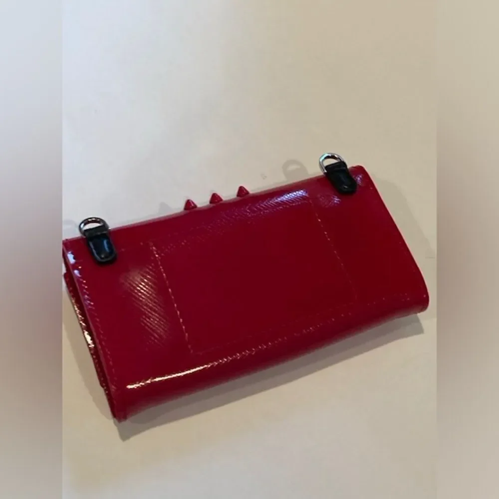 Women’s Gianni Chiarini GUM Pink Purse Clutch No Strap Snaps Open Made in Italy - Picture 4 of 10